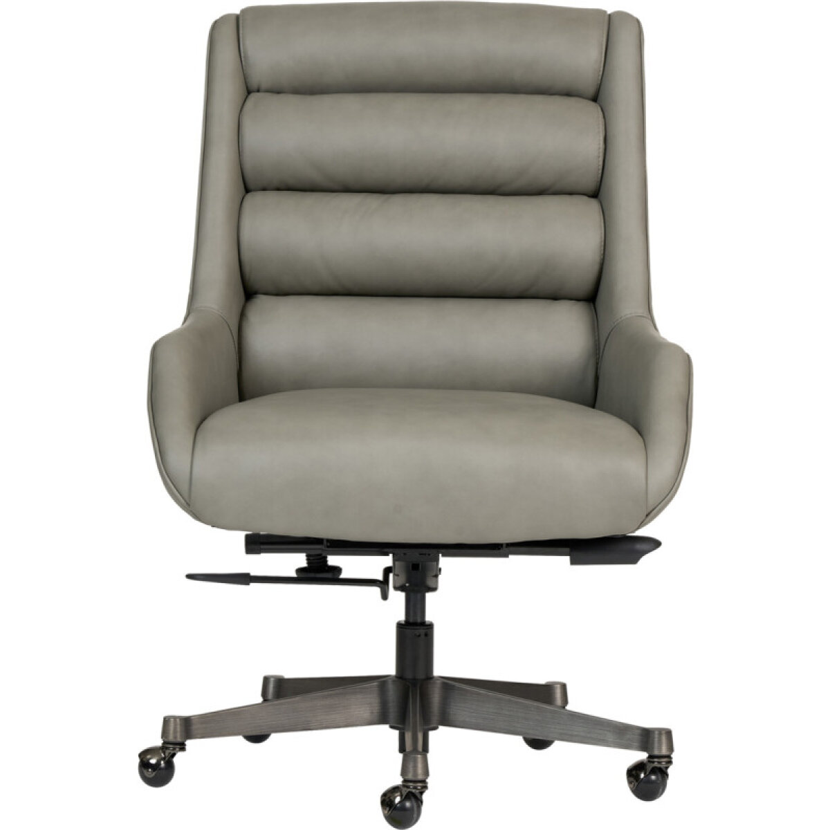 f1c2ef2d2f2aaa1f28eb58a7e5874d20 Drew Exec Chair Luxe Grey - Image 1