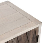 Anton Solid Wood 4dr Cabinet - Beige-natural - Image 7