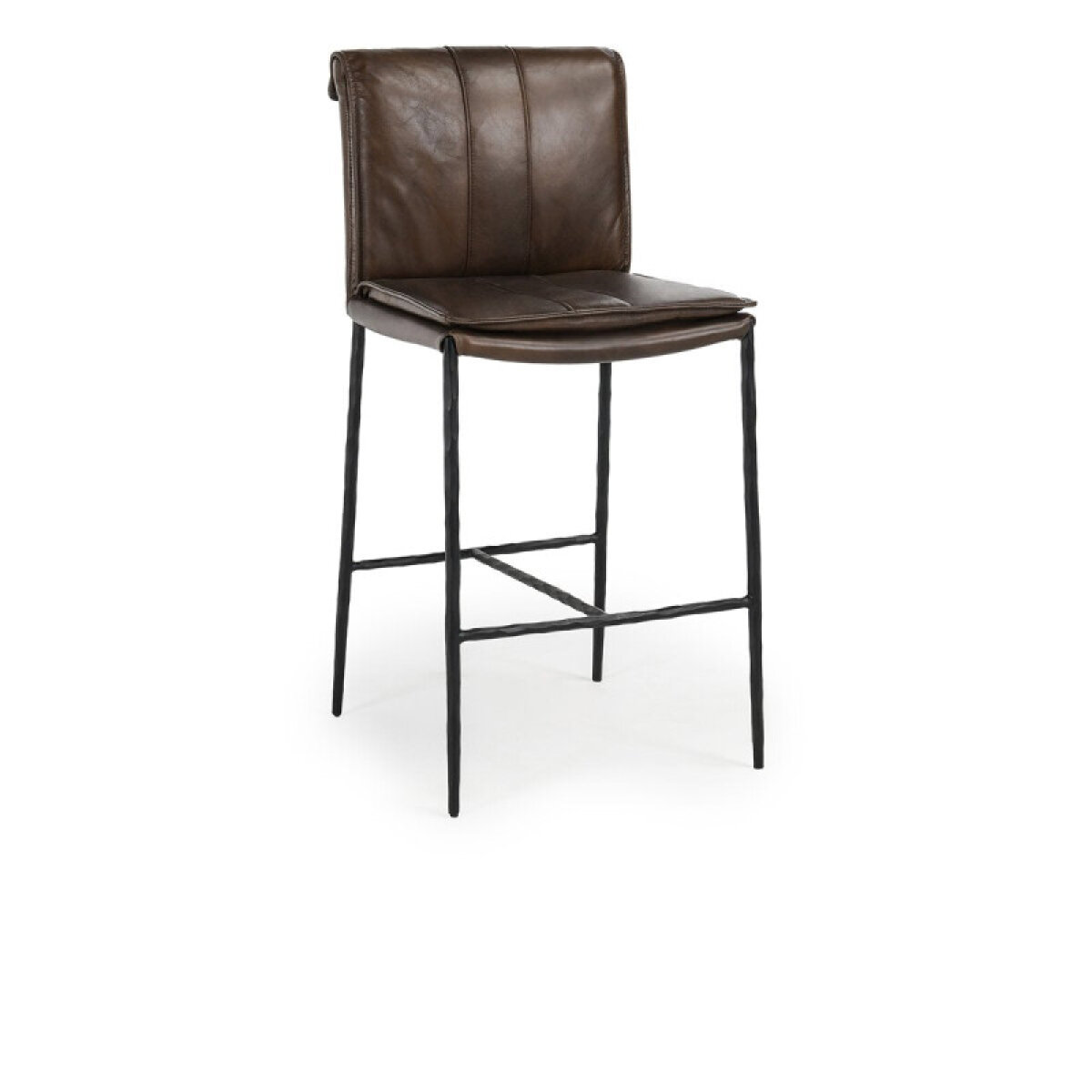 f26d5d43762daa01898ba407b1a74eaf Mayer Leather Counter Stool - Truffle Brown - Image 1
