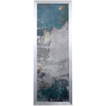 Blue Mineral I Textured Framed Print