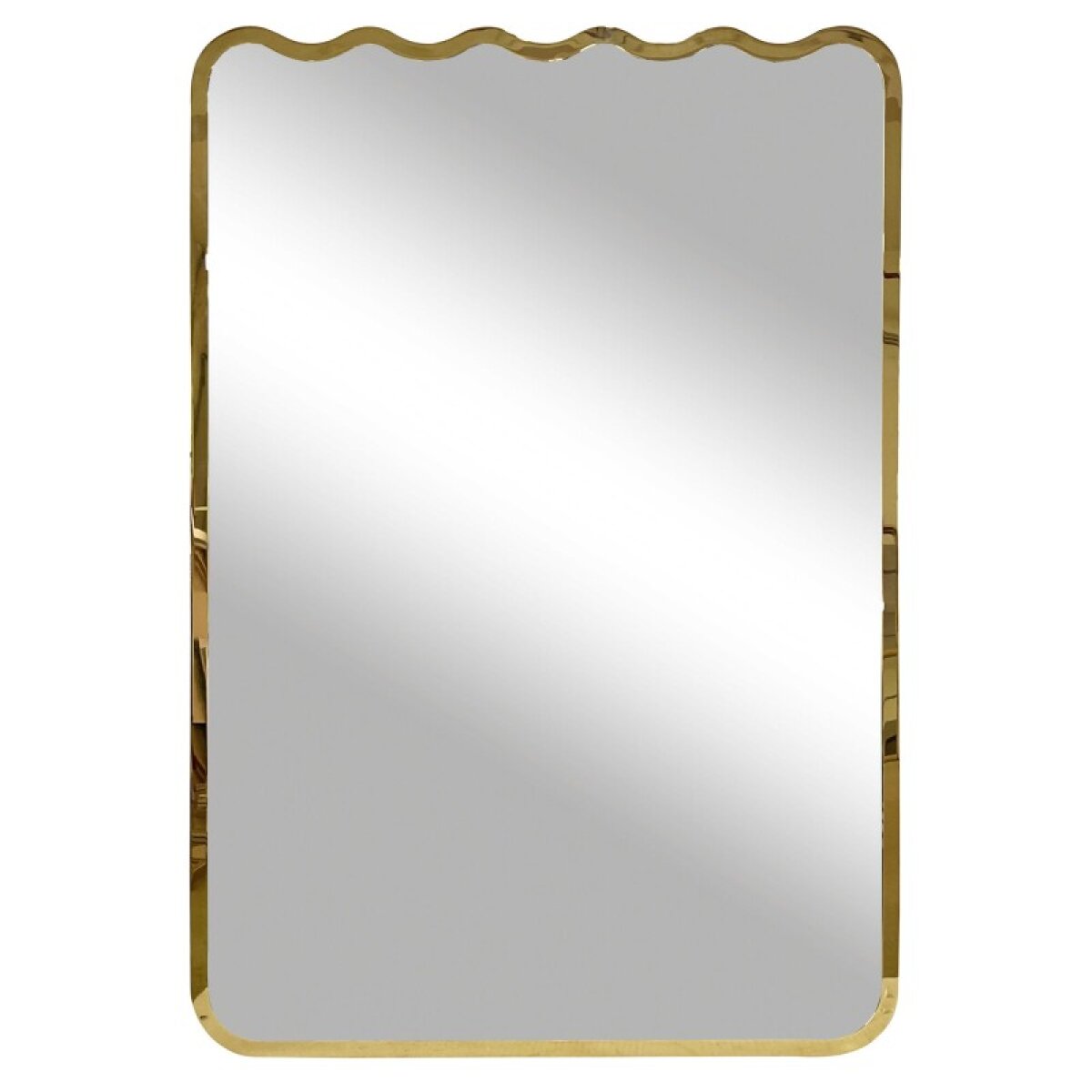 f29cfe30a7e48072ace120447a197cce Dann Foley Lifestyle Antiqued Mirror In Polished Gold Frame 56 H X 38 W 1 D - Image 1