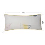 Austin Allen James Carousel Linen Art Printed Pillow - Image 6