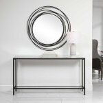 Hayley Console Table, Black - Image 6