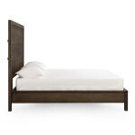 Santa Clara Solid Wood Bed - Toasted Brown - Image 4