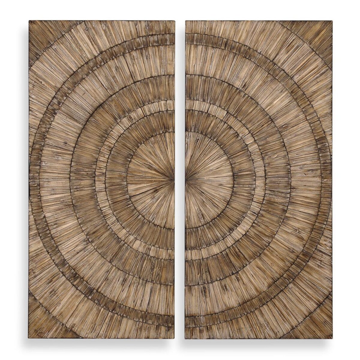 f39ac6a503479fd978f07c4e87a3db9a Lanciano Wood Wall Panels, S/2 - Image 1