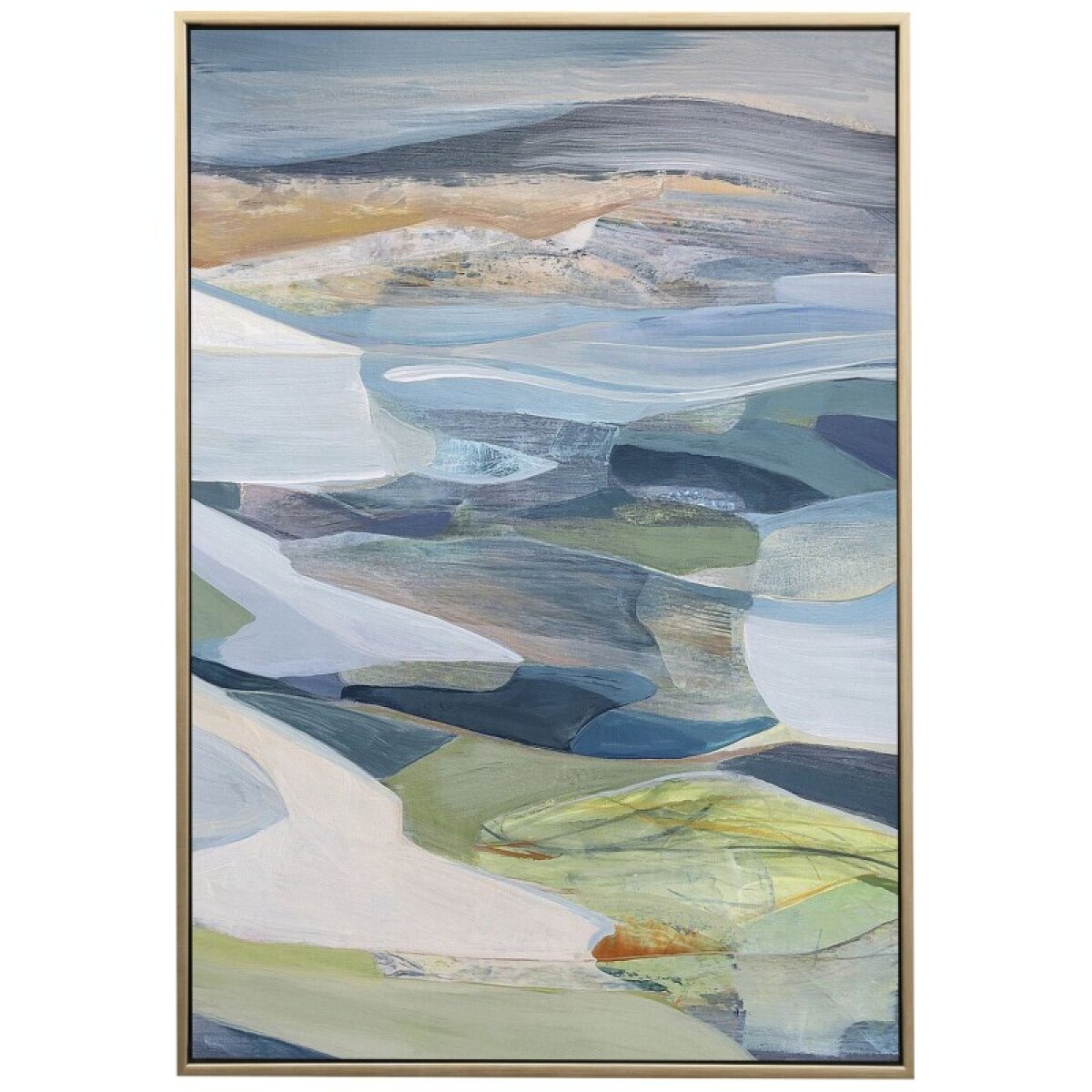 f488602c5e2c2387e32e01ca2779816e Shifting Horizons Framed Canvas - Image 1