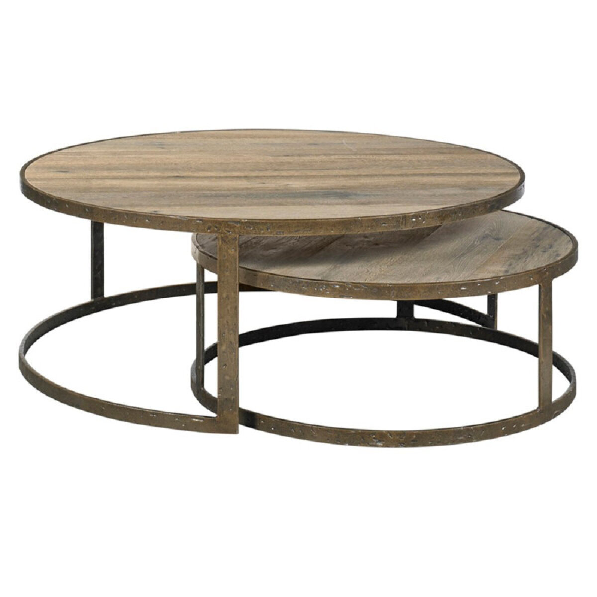 f4d6973da8816303f18273739d3d9f76 Abrelle Solid Wood Nesting Tables Set Of 2 - Natural - Image 1
