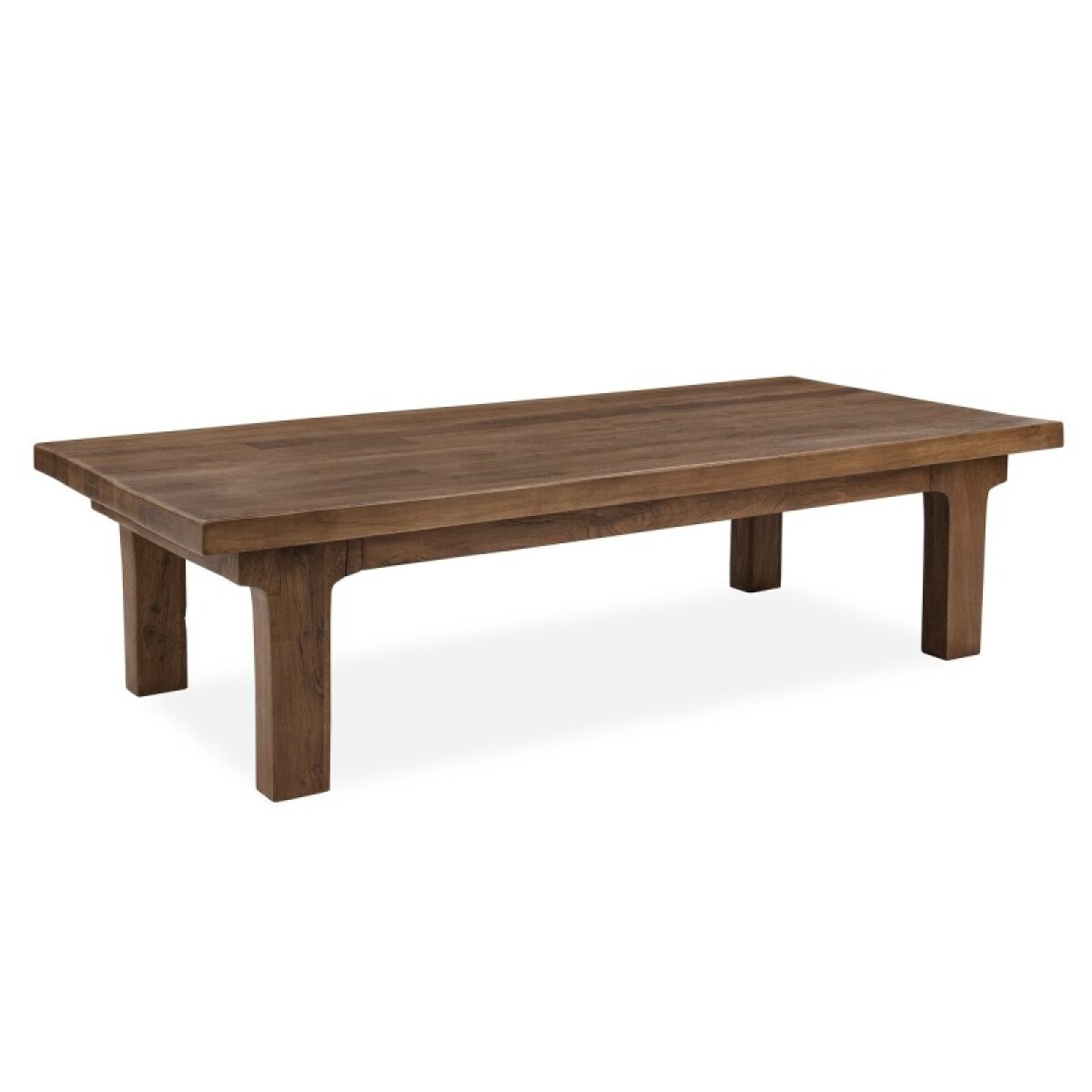 f53c45ff8f5fdb3d317d4434e271df96 Carmel Reclaimed Wood Rectangle Coffee Table - Earthy Terra - Image 1