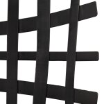 Gridlines Metal Wall Decor, Black - Image 6