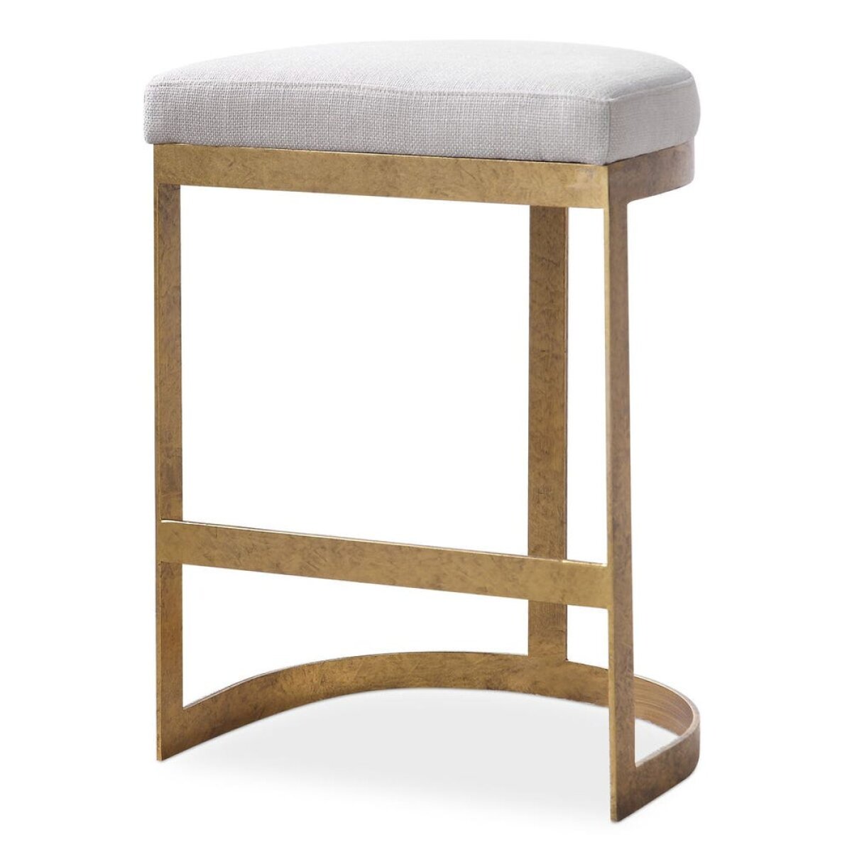 f65659a1e367dd1291caae10e4ad0ddf Ivanna Counter Stool, Gold - Beige - Image 1