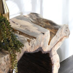 Odette Solid Wood Rectangle Console Table - Natural - Image 8