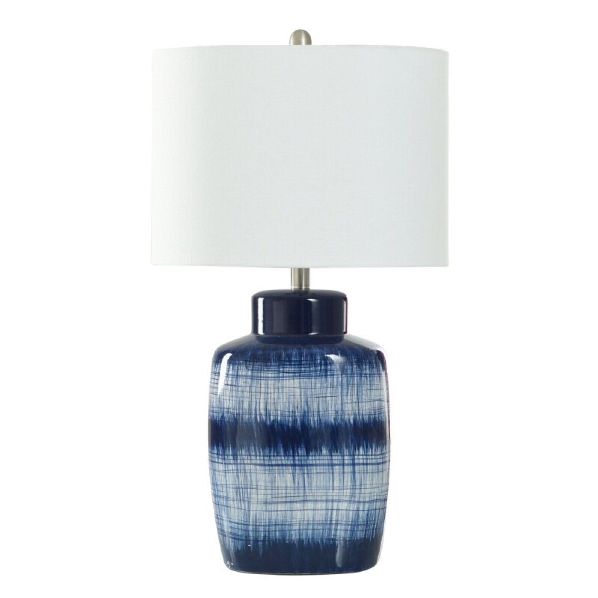 f6a69ba52fcd757149cf98b6fd4abad5 Yale Blue Ceramic Table Lamp - Image 1