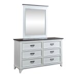 Allyson Park Twin Panel Bed, Dresser & Mirror - Image 3