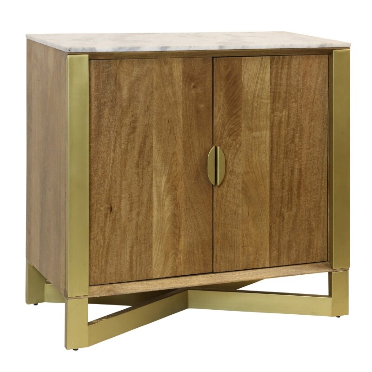 f7880eb1b75a85ab2e1ba1d969db0ea7 Light Tobacco Barcelona Two Door Cabinet Made Of Solid Mango Wood In A Light Tobacco Finish White - Image 1