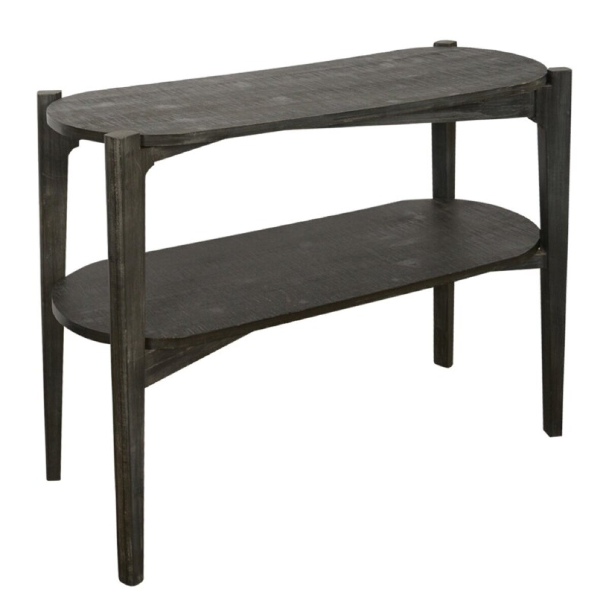 f7891e61015657e65d3c20439c8eb2af Washed Black Foldable Console Table - Image 1