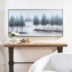Secluded Hand Painted Framed Canvas - Image 7