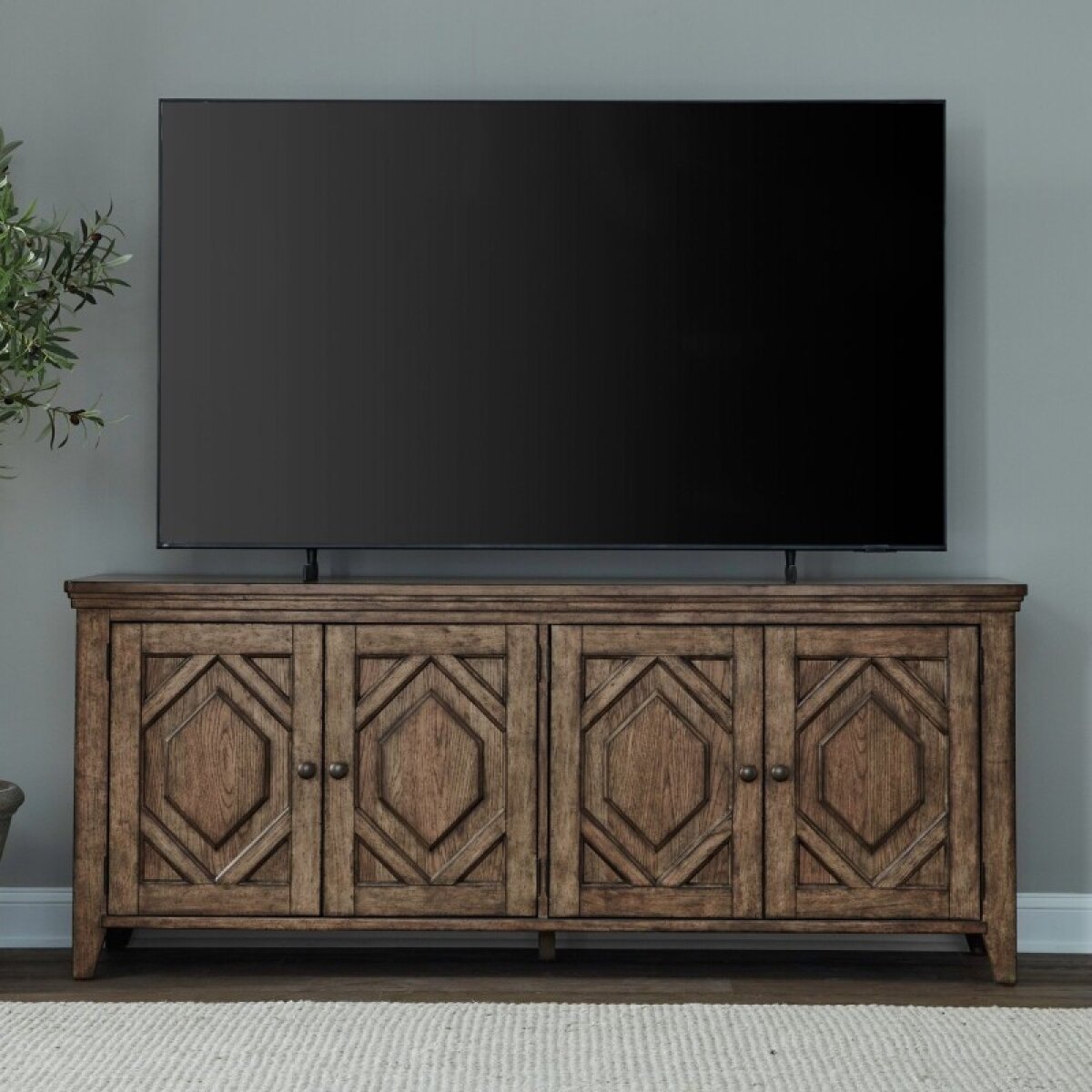 f7f041e4ea79c088bf2cc483f72ff039 Carolina Park 78 Inch TV Console - Image 1