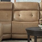 Carrington Armless Recliner P3 & ZG - York Sand