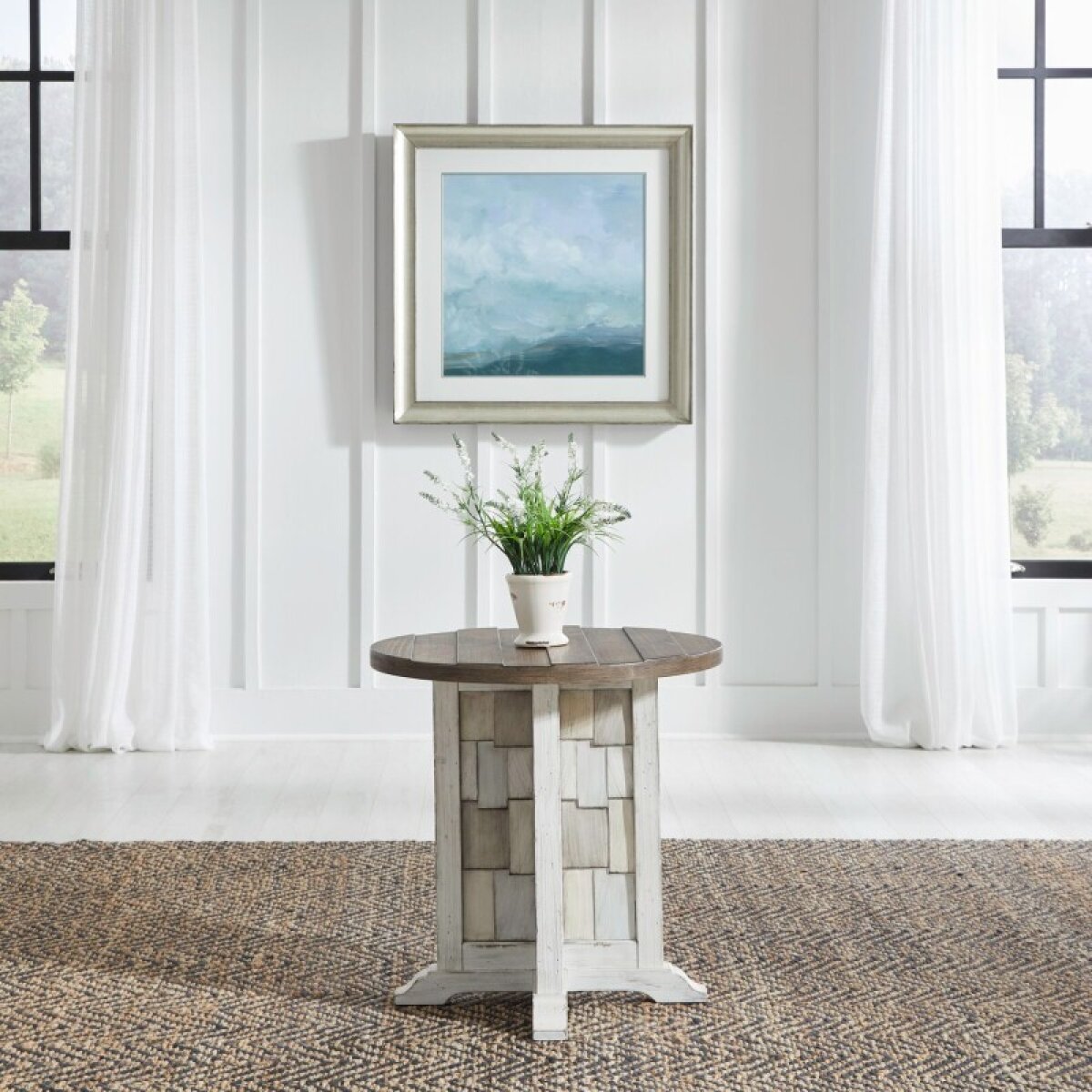 f8be15bd606cde8f5d61c688037a70af Round Chairside Table - Image 1