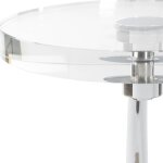 Waveney Drink Table, Nickel - Image 8