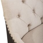 Americana Farmhouse Uph Shelter Dining Bench- Black - Image 10