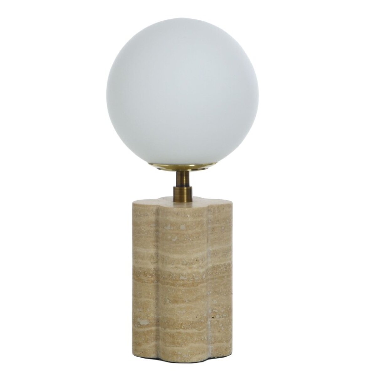 f9454d148591543a2ba1a908db4148af Amabel Tamara Day For Stylecraft Travertine Stone Accent Lamp - Image 1