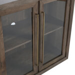 Bradley Solid Wood 4dr Cabinet - Landmark Brown - Image 7