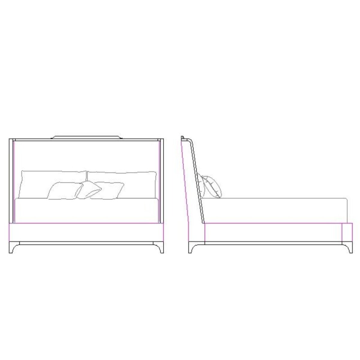f9e5a464459b4d7c53d58dd1889b2883 Albion Shelter Bed King Headboard - Image 1