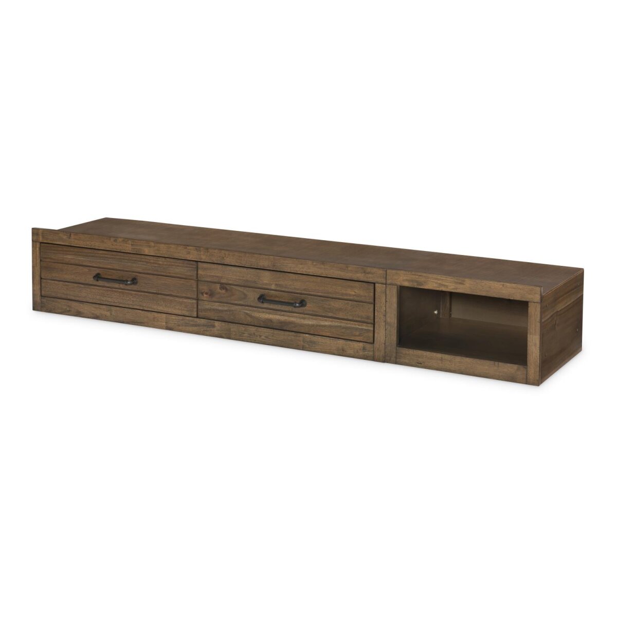 fa247ea74df7421ffe562e6233c64b00 Underbed Storage Unit Brown Finish - Image 1