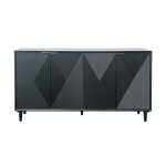 Arvada Four-Door Sideboard (Black) - Image 3