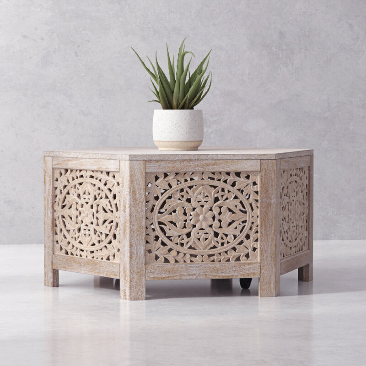 fb58d3374752d33d8d96df2a1a05b743 Crossings Eden Hexagonal Cocktail Table - Image 1