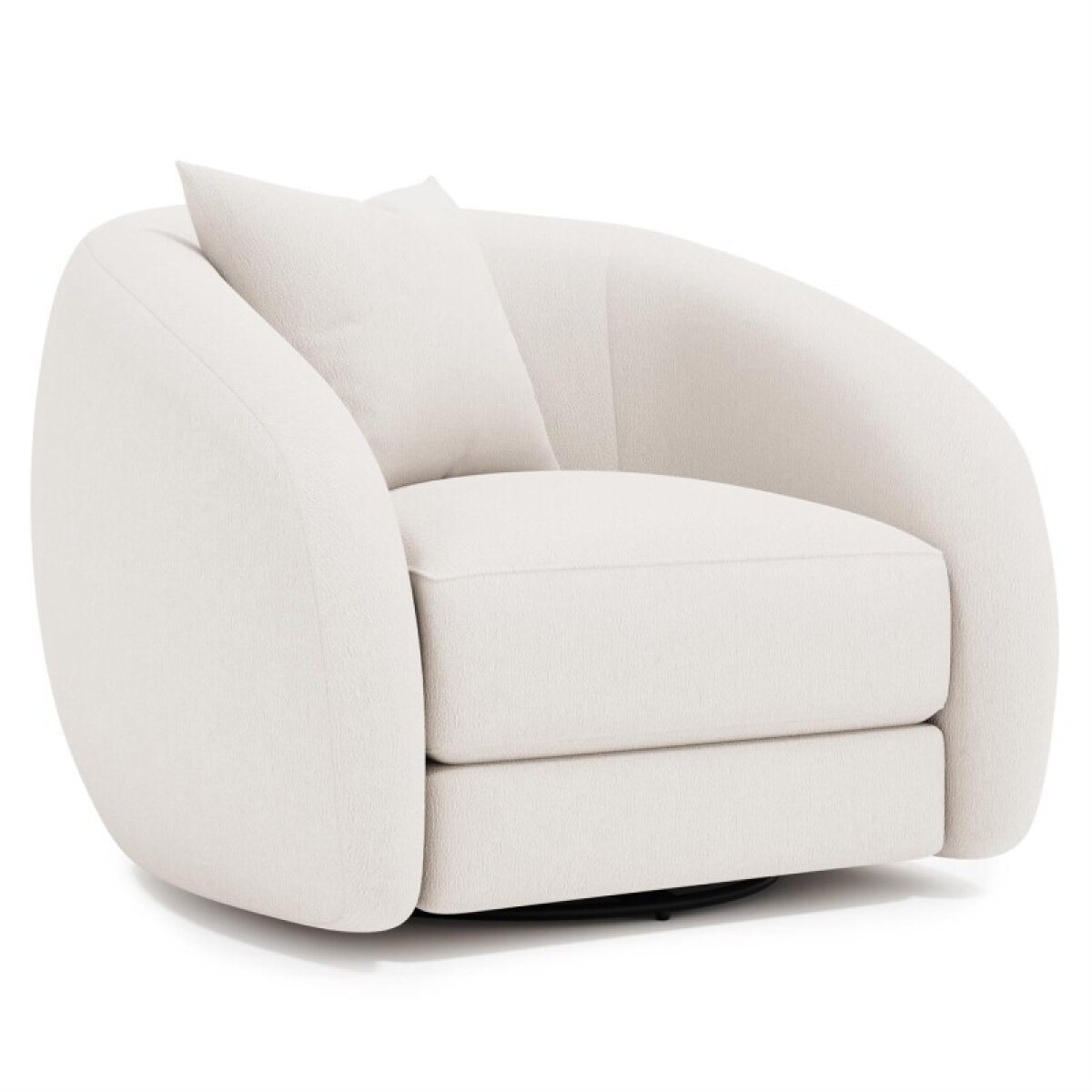 fb74307a04a8a26017e7f60c162d8114 Austen Fabric Swivel Chair - Image 1