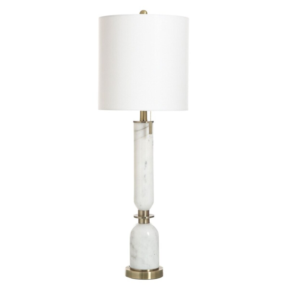 fc346bad013c5e32fc0e8189c8dfa863 Kelz Gold Marble Table Lamp - Image 1