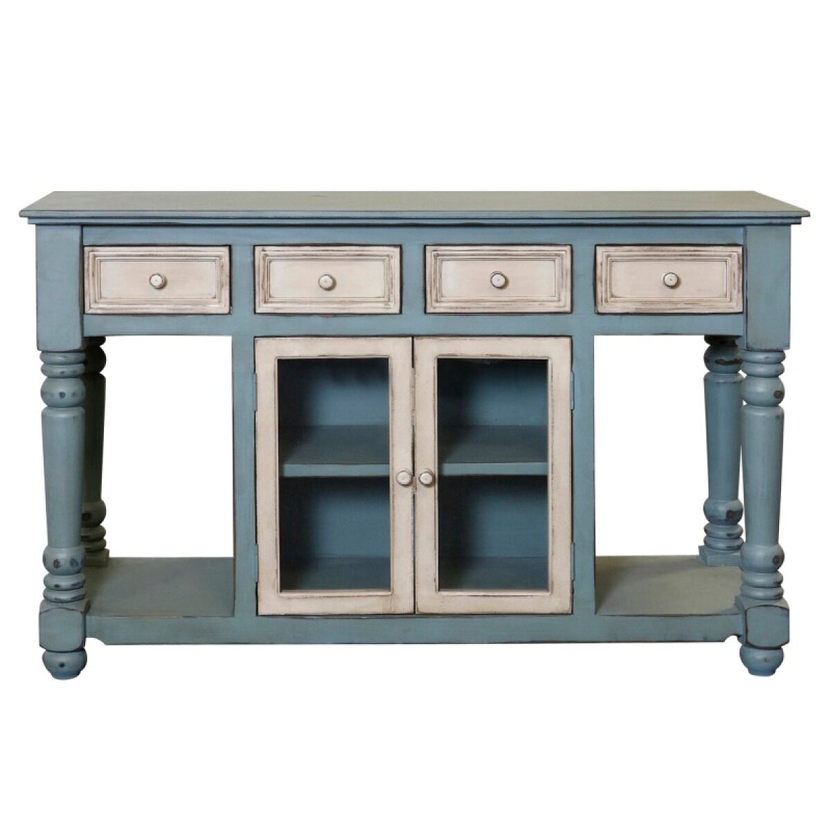 fc44cc4e4b277cf98005e02626d1c58a Four Drawer Two Door Buffet - Image 1