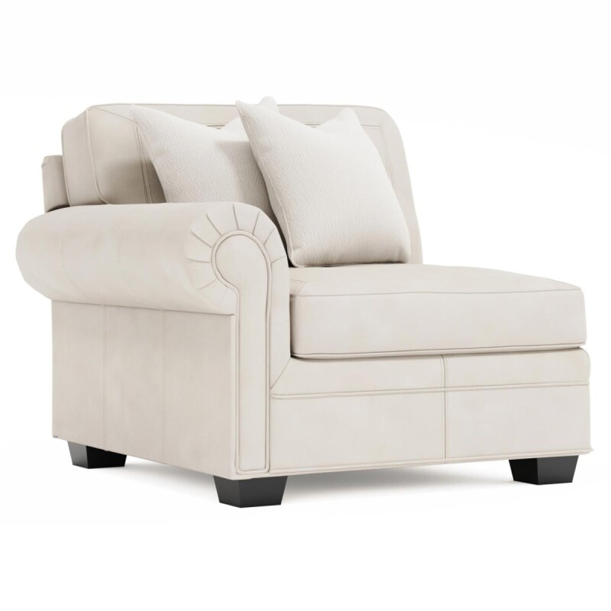 fc4f5389c9203a2f227fd3d0eb08a2e9 Grandview Leather Left Arm Chair Without Nails - Image 1