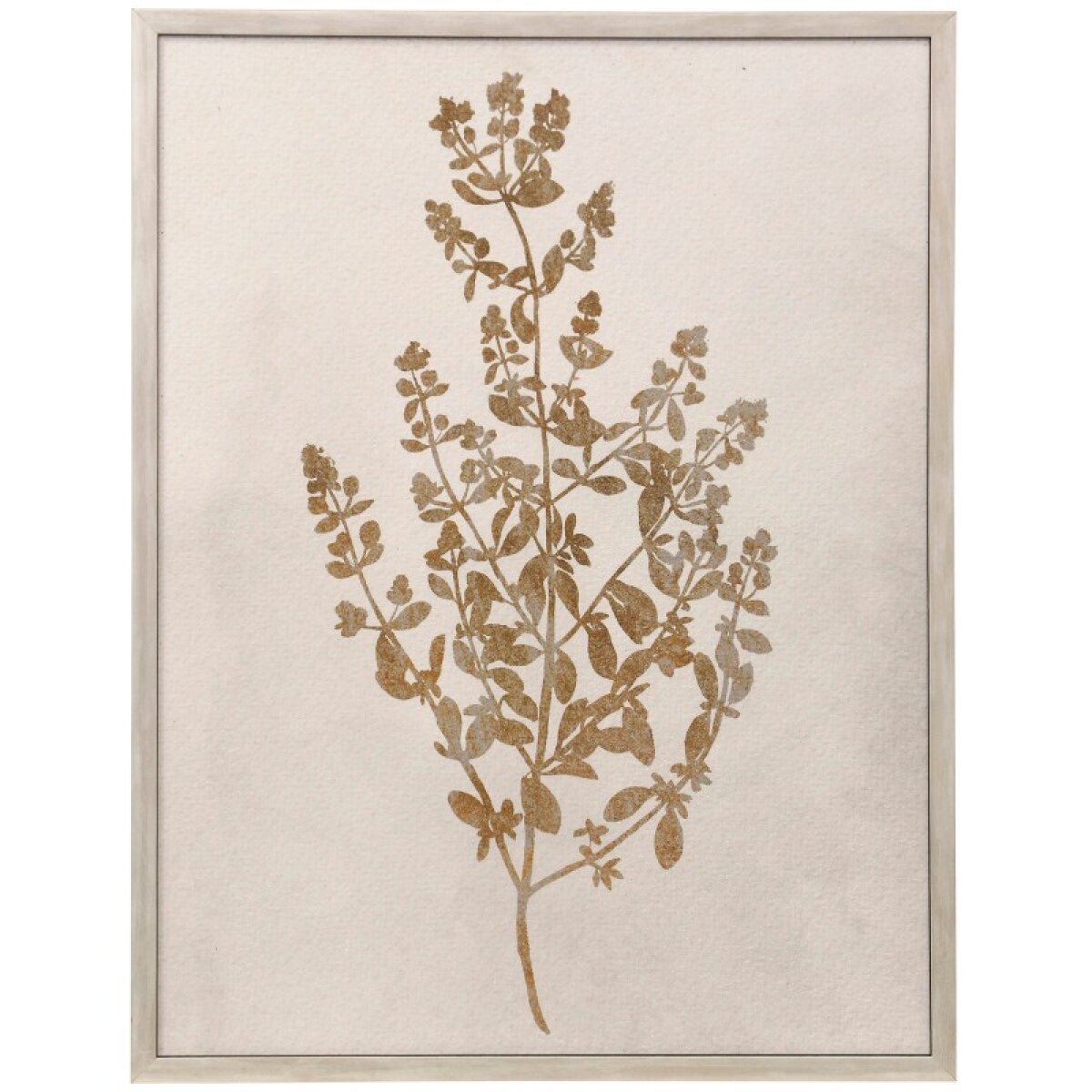 fc7525187df1c709088dd92622b58827 Pressed Branch I Textured Framed Print - Image 1