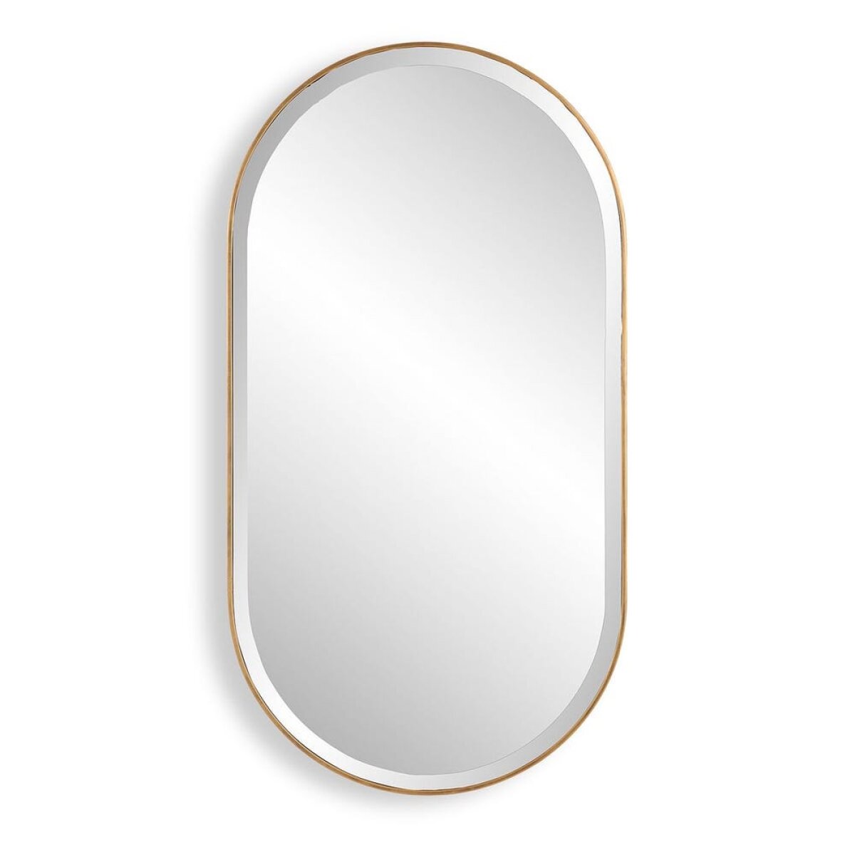 fc8338cbb22ec5c11b730ac86adc1157 Lago Oval Mirror, Gold - Image 1