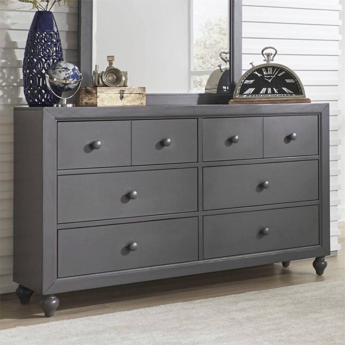 fca6a8e53a17352f2e80f9abd3b74bc1 Cottage View 6 Drawer Dresser - Image 1