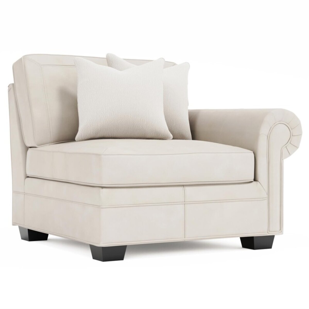 fcbee2ba935b477abfbfe0eeb369205d Grandview Leather Right Arm Chair Without Nails - Image 1