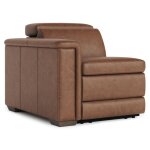 Lioni Leather Left Arm Power Motion Chair
