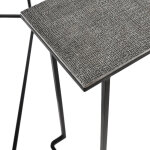 Jonah Aluminum Rectangle Console Tables Set Of 2 - Brass Antique - Image 5