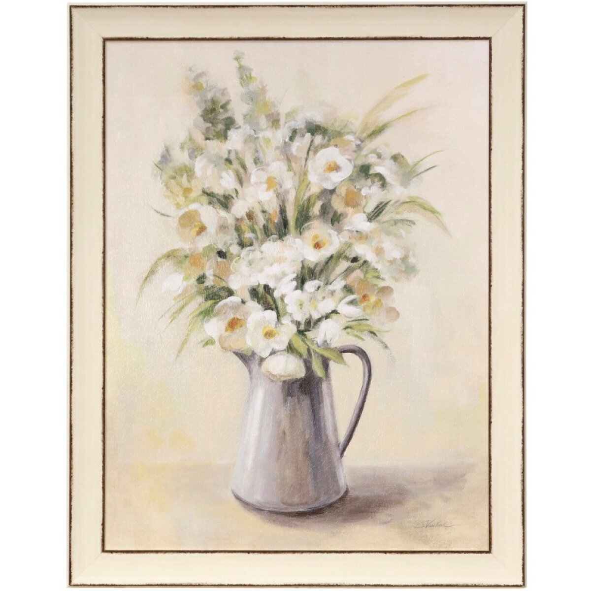 fde0d570f69361ec07aee618debed0b5 Farm Bouquet Textured Framed Print - Image 1