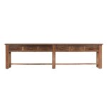 Ezra Reclaimed Wood 6dwr Console Table - Natural
