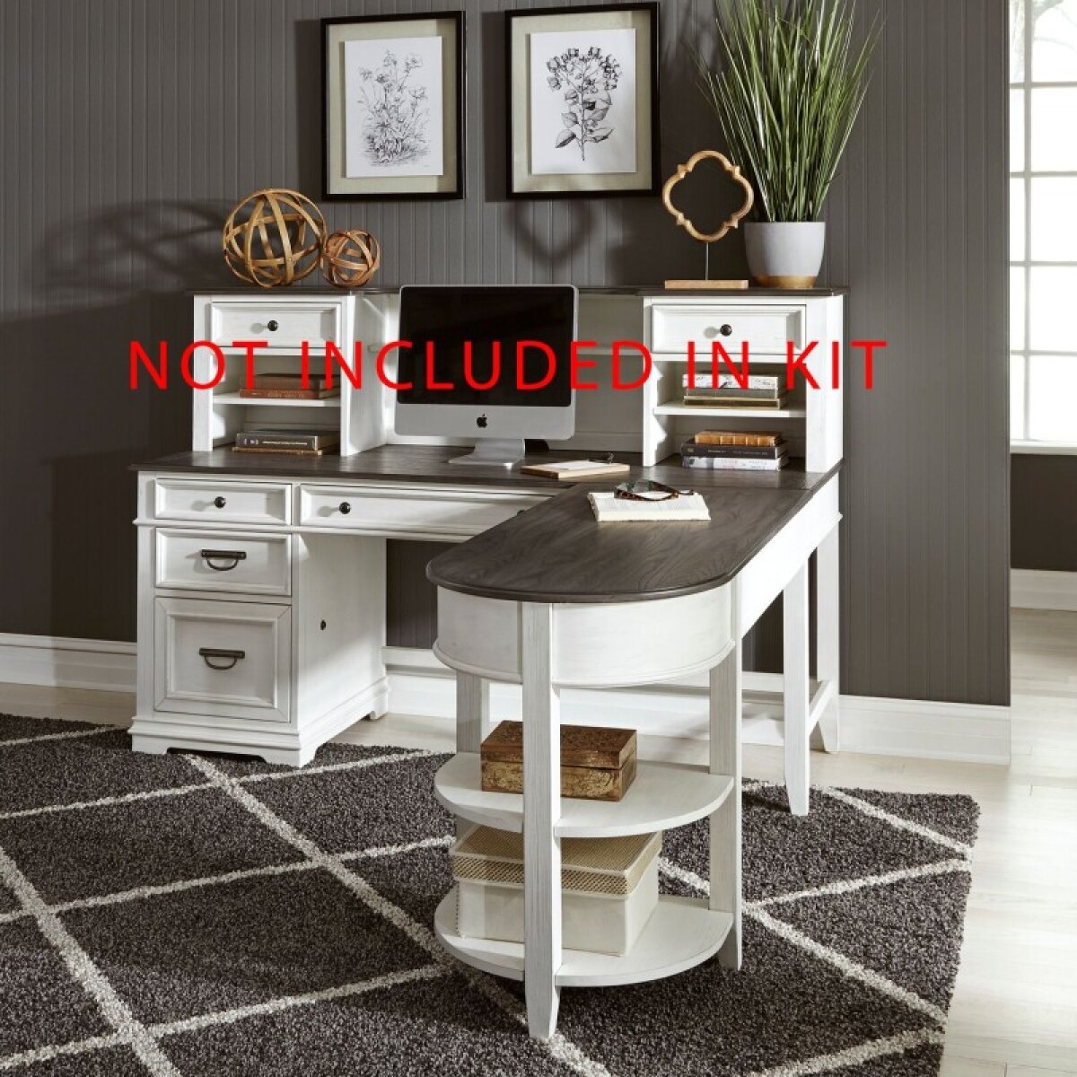 fee2d3deb13104bff688fc215343d4e0 Allyson Park Opt L Shaped Desk Set - Image 1