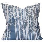Norman Wyatt Home White Forest Designer Down Filled Pillow