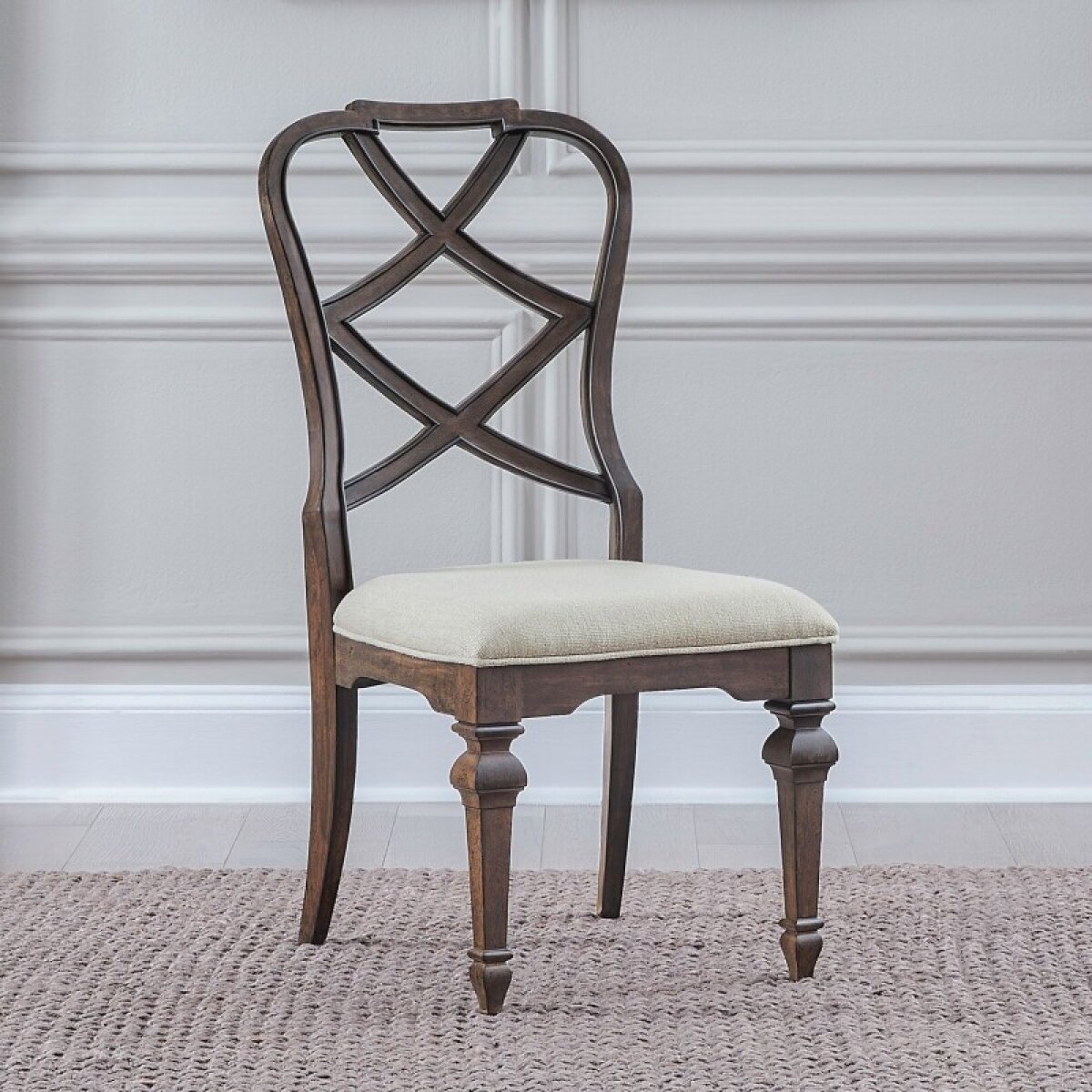 ff06a83b703daff8f75f304e3edefe03 Provence Park Wood Back Side Chair (RTA) - Image 1