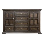 Big Valley 2 Door 6 Drawer Dresser - Image 4