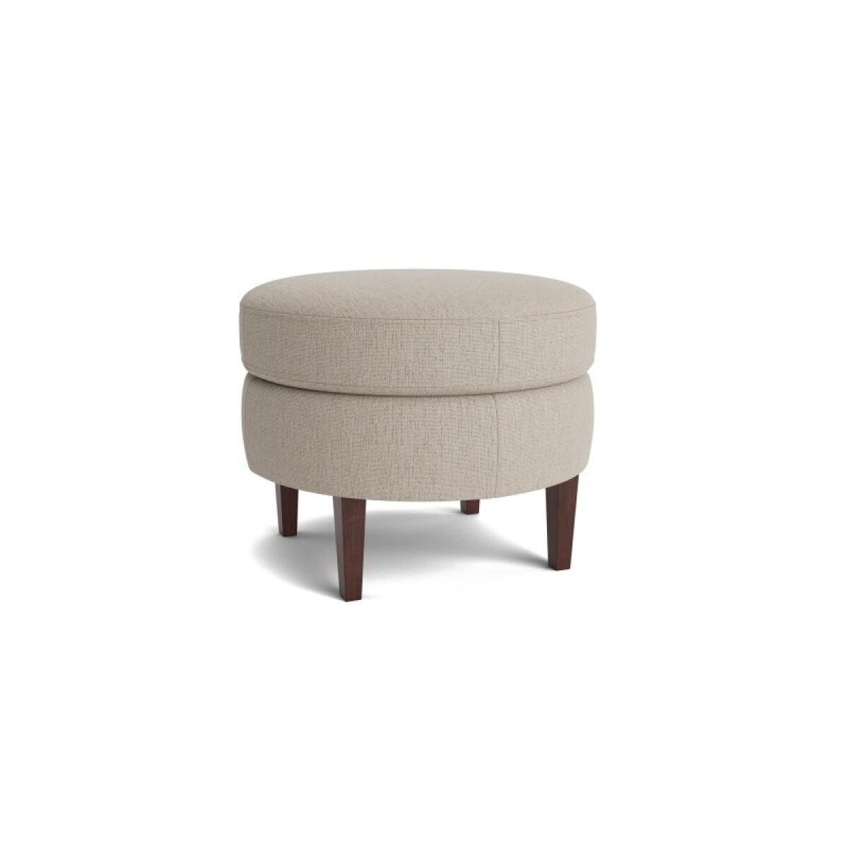 ffce1d4c1b6dfbcae6749b3634be5ac2 Delway Round Ottoman - Image 1