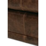 Sylvie Bespoke Leather Sofa - Image 3