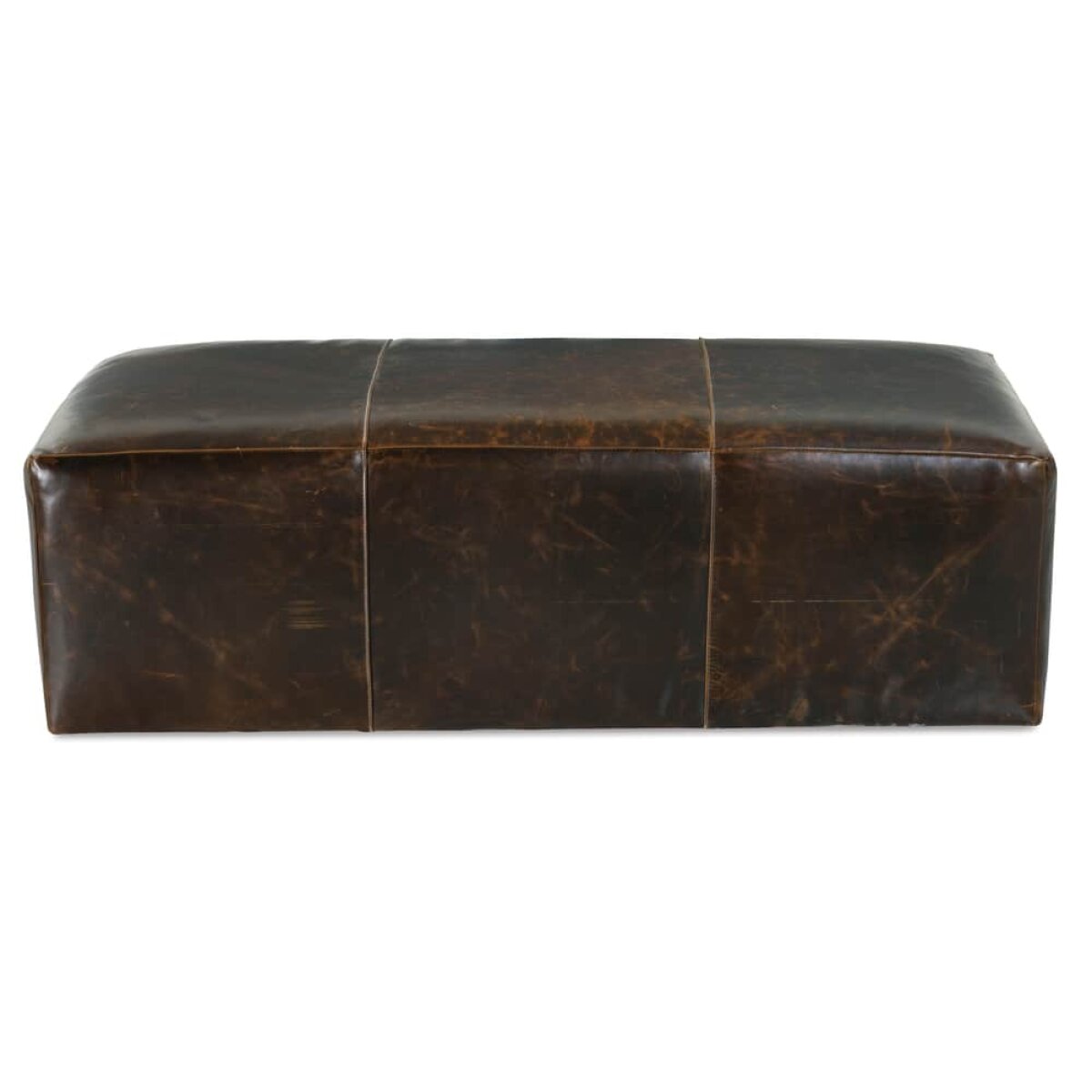 042014a95fd58580c71314fbdd19417d Macon Leather Ottoman - Image 1